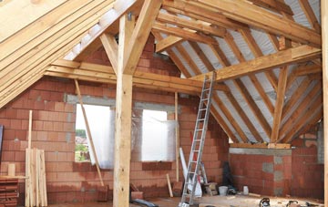 Highland Boath attic trusses